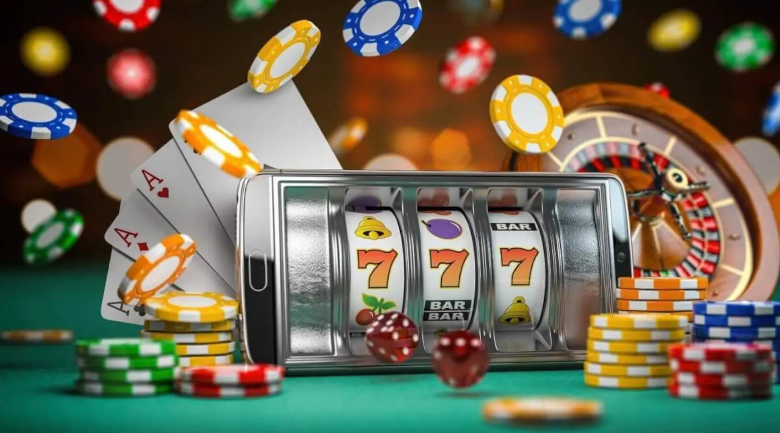 Glassi casino game selection